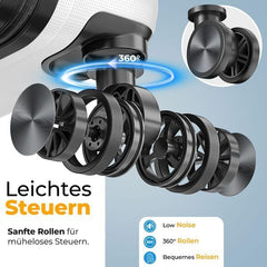 KESSER® Reiskoffer, koffer, handbagage, ABS, hardshellkoffer met cijferslot, kofferweegschaal en reisportemonnee, 360° wielen, rolkoffer voor business en reizen, trolley met telescoopstang