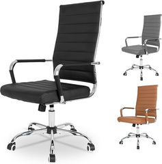 Ergonomische Bureaustoel -  Office Chair - Gamestoel - Volwassenen - Zwart - UEV