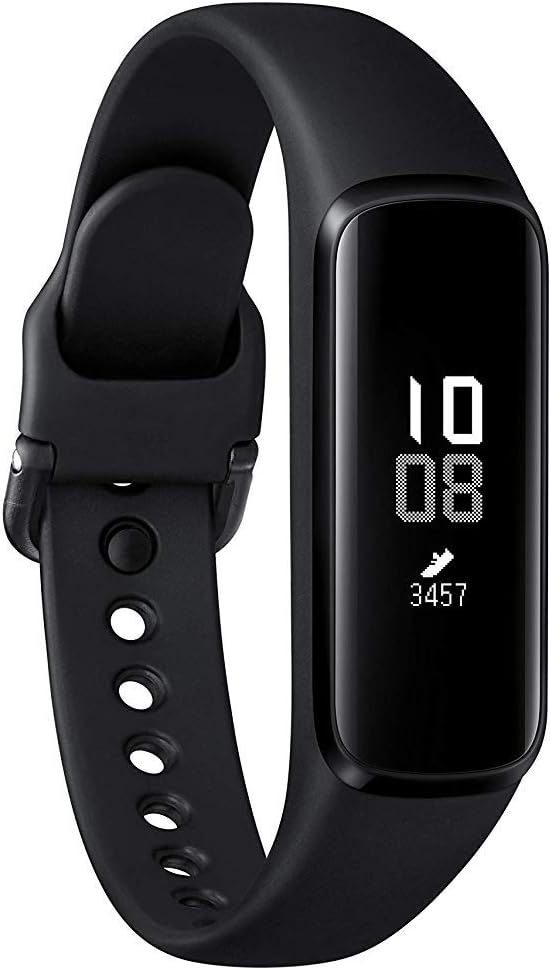 Samsung Galaxy Fit e Fitnesstracker, zwart, met Bluetooth, hartslagmeter en slaapanalyse