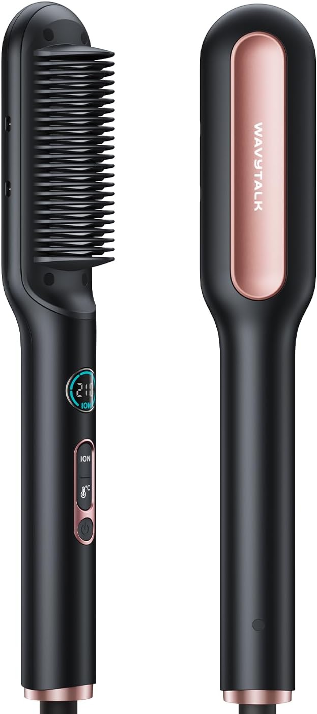 Thermal Brush - Blowout Brush - Krultang - Zwart - Wavytalk