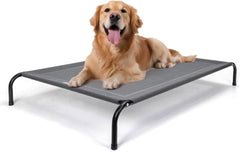 Hondenbed op pootjes - Grijs - 137x90 cm - Nobleza