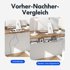 Kabelgoot bureau - Kabel management - Wit - CMP051LL-W - FLEXISPOT