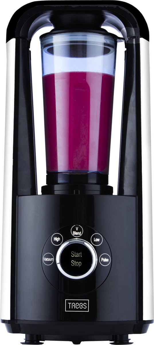 Trebs 99349 - Vacuümblender - Zwart •