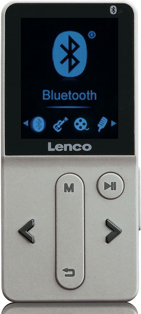Lenco Xemio-280SI - MP4-speler Bluetooth met 8 Gb