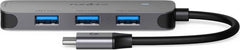 Nedis USB-Hub - 1x USB-C - 4x USB A Female - 4-Poorts poort(en) - USB 3.2 Gen 1 - USB Gevoed - 5 Gbps