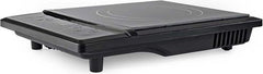 Nedis Inductiekookplaat - Kookzones: 1 - 2000 W - Oververhittingsbeveiliging - Zwart - Tijdschakelaar - Turbo-actie - Kinderslot - LCD scherm •