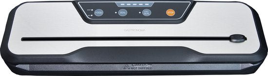 Gastronoma Vacumeermachine - Vacuüm Sealer - Inclusief 1 rol zakken 20x200 cm - 18310013 - Zwart RVS