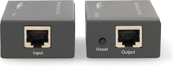 Nedis HDMI-Extender - Over Cat6 - tot 60 m - 1080p - 1.65 Gbps - Metaal - Antraciet