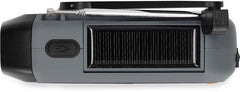Noodradio - Draagbaar Model - DAB+ / FM - Batterij Gevoed / Netvoeding / Solar Powered - Wekkerfunctie - Grijs / Oranje / Zwart - Nedis