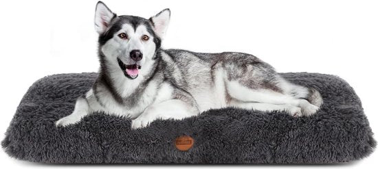 Hondenmand - Hondenkussen - Hondenbed - 122x74 cm - Bruin - Nobleza