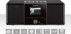 Multifunctionele Stereo Radio met CD-speler DAB+ / FM / Internet / Bluetooth Zwart - Nedis DIRA S32i CD EWF