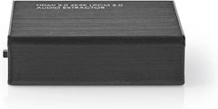 Nedis HDMI-Extractor - HDMI Input - HDMI Output / TosLink Female / 1x 3,5 mm - Maximale resolutie: 4K@60Hz - 18 Gbps - Metaal - Antraciet - Gift Box