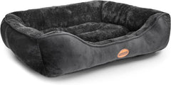 Hondenmand - Hondenkussen - Hondenbed - Zwart - 77x67 cm - Nobleza •