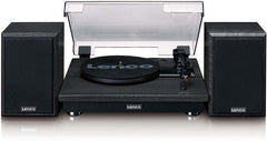 Lenco Platenspeler met Bluetooth - 2 externe Speakers - LS-100BK - Zwart