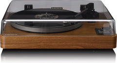 Lenco Platenspeler - Volledig automatische Platenspeler - Bluetooth en Voorversterker - LBTA-165WD - Hout •