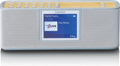 Radio op batterijen - Draagbare radio - DAB & FM - Bamboe - Lenco
