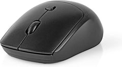 Nedis Muis en Toetsenbord - Set - Draadloos - Muis- en toetsenbordverbinding: USB - 800 / 1200 / 1600 dpi - Instelbare DPI - QWERTY - US Internationaal