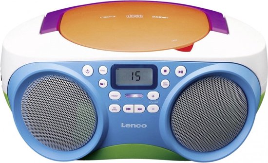 Draagbare radio - Boombox - CD Speler - Kinderen - Lenco SCD-41