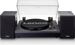 Platenspeler - Bluetooth - Met speakers - Zwart - Lenco - LS-301BK