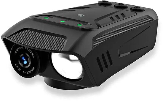 Nedis Fietscamera - 1080p@30fps - 2 MPixel - 600 min - 70 ° - 300 min - Mounts inbegrepen - Zwart