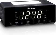 Wekkerradio - Digitale wekker - Alarmklok - Zwart - Lenco - CR-540BK