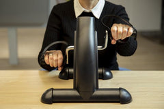 Fysic FW12 - Stoelfiets met display - Mobiliteitstrainer - Zwart