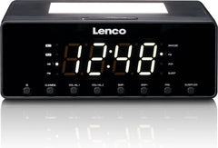 Wekkerradio - Digitale wekker - Alarmklok - Zwart - Lenco - CR-540BK