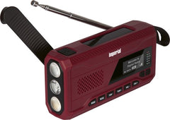 Imperial Noodradio - DABMAN OR2 - Outdoor DAB+ radio - Zaklamp - Handslinger - Solar