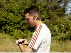 Imperial BluTC Active 2 - Bone Conduction Headphone – Open-Ear Sport Oortjes - Draadloos - Bluetooth - Zwart