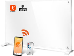 KESSER® Infrarotheizung 2in1 - Wandmontage of Vrijstaand met App & Thermostaat - 550W