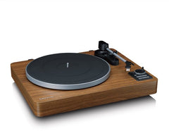 Lenco Platenspeler - Volledig automatische Platenspeler - Bluetooth en Voorversterker - LBTA-165WD - Hout •