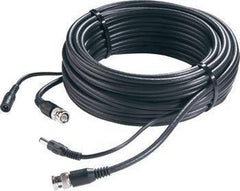 Nedis CCTV-Security Kabel - BNC / DC - 50.0 m - Rond - PVC - Zwart