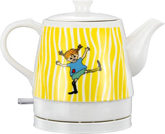 Pippi Langkous keramische Waterkoker - 0,8 Liter - Retro - 20130004 - Happy Pippi design