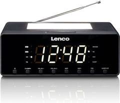 Wekkerradio - Digitale wekker - Alarmklok - Zwart - Lenco - CR-540BK