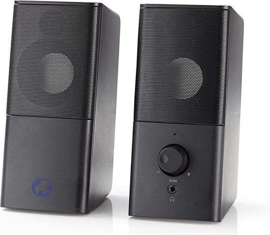 Nedis Gaming Speaker – 12W – 2.0 kanaals – USB gevoed – 3,5 mm jack