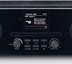 Lenco DIR-261BK - Internet / DAB+ FM Radio met CD-speler en Bluetooth - Zwart