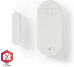 Nedis SmartLife Slimme Deur/Raam Sensor - Zigbee 3.0 - Batterij Gevoed - Android / IOS - Wit