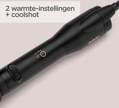 BaByliss Big Hair Luxe Föhnborstel AS970E - Multistyler met 4 opzetstukken - Roterende 50mm opzet - Ionische Krulborstel - Evenredige luchtverdeling - Coolshot [Airstyler]