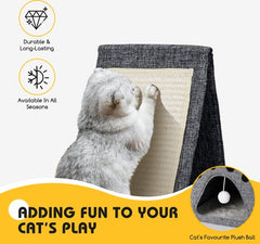 Kattenmand - Kattenbed - 48x35x29 cm - Grijs - Nobleza