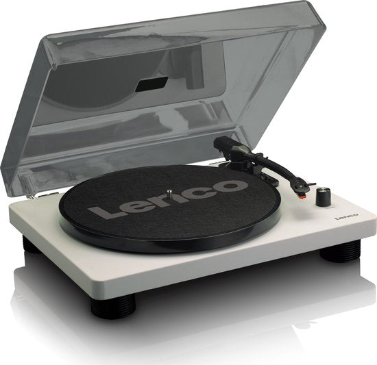 Lenco Platenspeler - Ingebouwde Speakers - Auto-stop - USB encoding - LS-50GY - Grijs •
