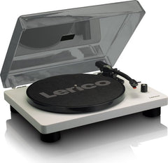 Lenco Platenspeler - Ingebouwde Speakers - Auto-stop - USB encoding - LS-50GY - Grijs •