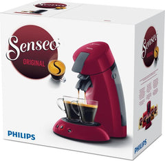 Philips Senseo Original HD6553/80 - Koffiepadmachine voor max 2 Kopjes Koffie - Exclusief Koffiepads - Rood