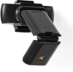 Nedis Webcam – 2k Full HD – Autofocus – Microfoon – Cover – Zwart