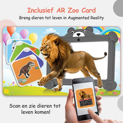Kindertablet - Tablet voor kinderen - 96GB - Tablet - 7 Inch - Tablet Kinderen - Grijs - Olvy •