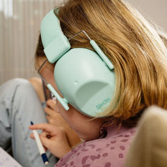 Alecto Gehoorbescherming voor kinderen - Beschermt tegen harde geluiden, muziek en overprikkeling - BV73GR - Groen