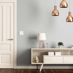Nedis SmartLife Wandschakelaar - Zigbee 3.0 - Muurmontage - Android / IOS - Kunststof - Wit