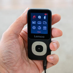 MP3/MP4 Speler met Bluetooth - Inc. 4GB SD - Zwart - Lenco - XEMIO-659GY •