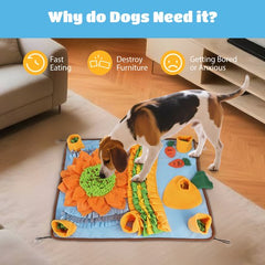 Snuffelmat - Hondenspeelgoed - Snackmat - 75x58 cm - Nobleza