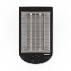 Melissa vlakke Broodrooster - Plat - 600W - Afneembare kruimellade - Toaster - 16140145 - Zwart