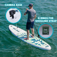 FUNWATER SUPFW05A SUP Board Wide Stable Max 180kg 320x83x15cm